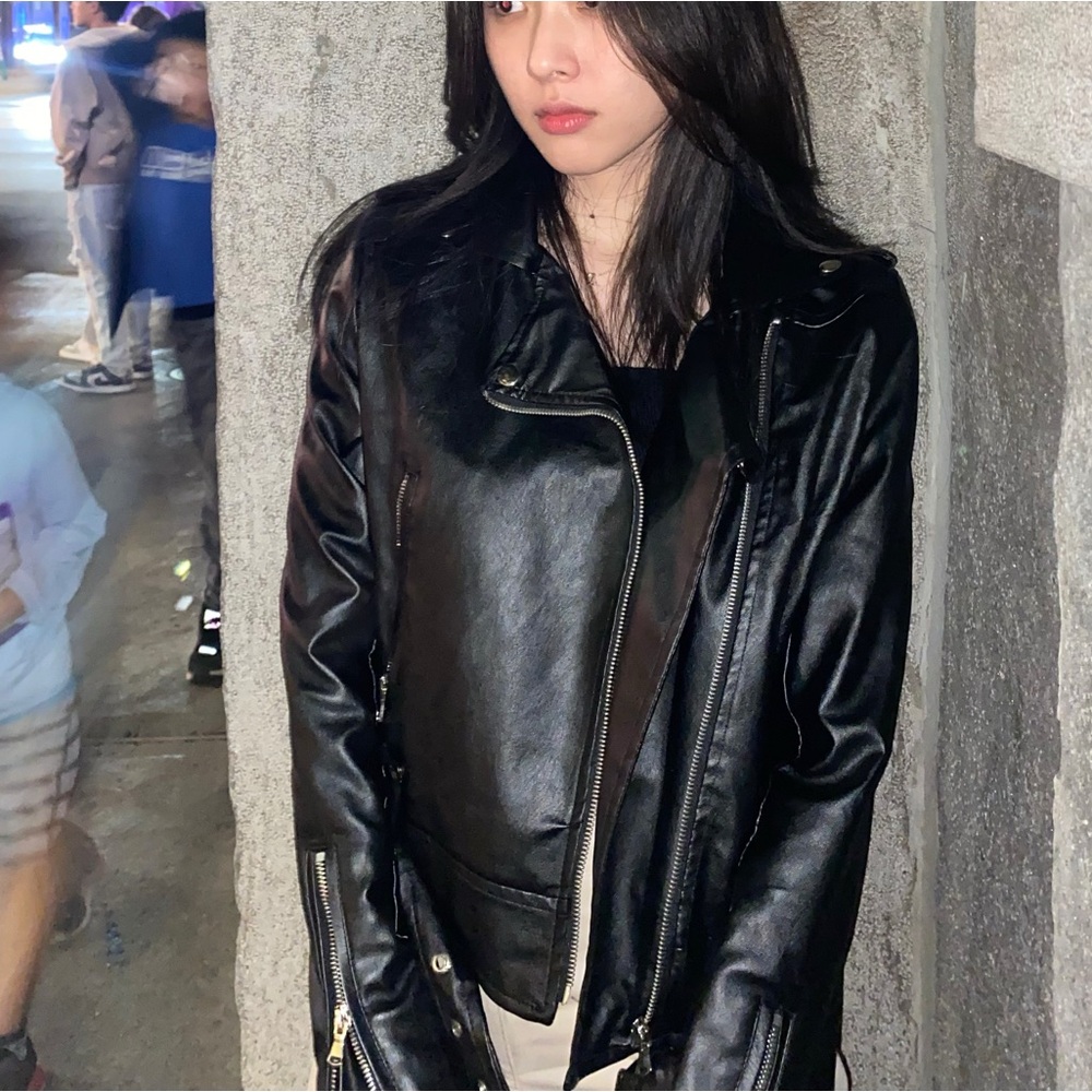 Leather jacket